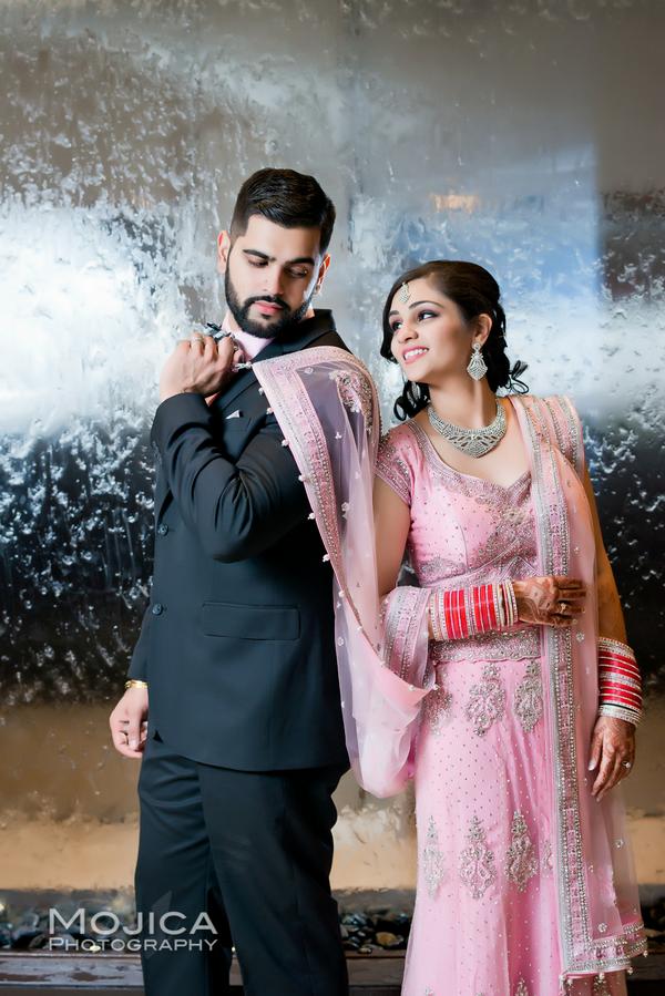 Couple on Reception night.