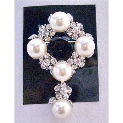 Bridal Wedding Brooch Cake Brooch