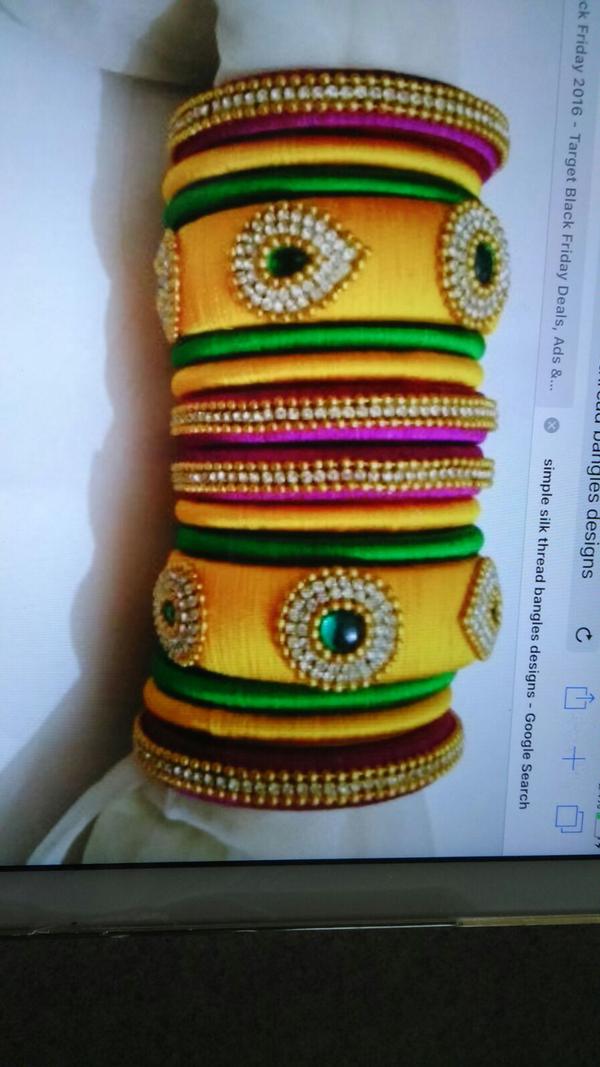 silk thread jewellery