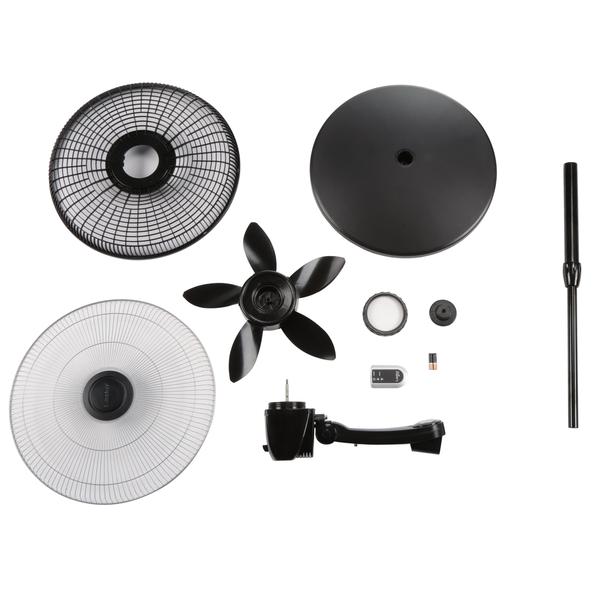 Lasko 18 Stand 5-Speed Fan, Model #S18602, Black